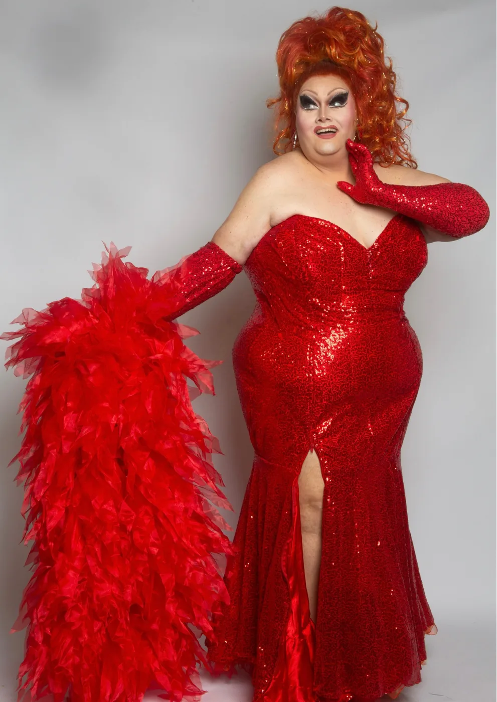 Felicity Frockaccino, Sydney drag and burlesque performer