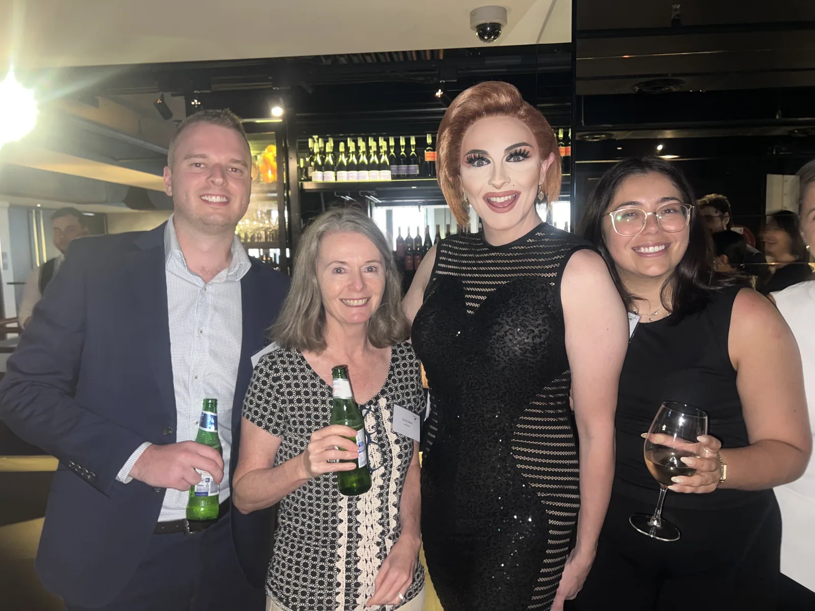 Syd Showgirls performer at a Sydney corporate event